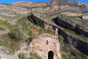 Capilla de Santa Maria del Castillo de Trag&oacute;. Ruinas