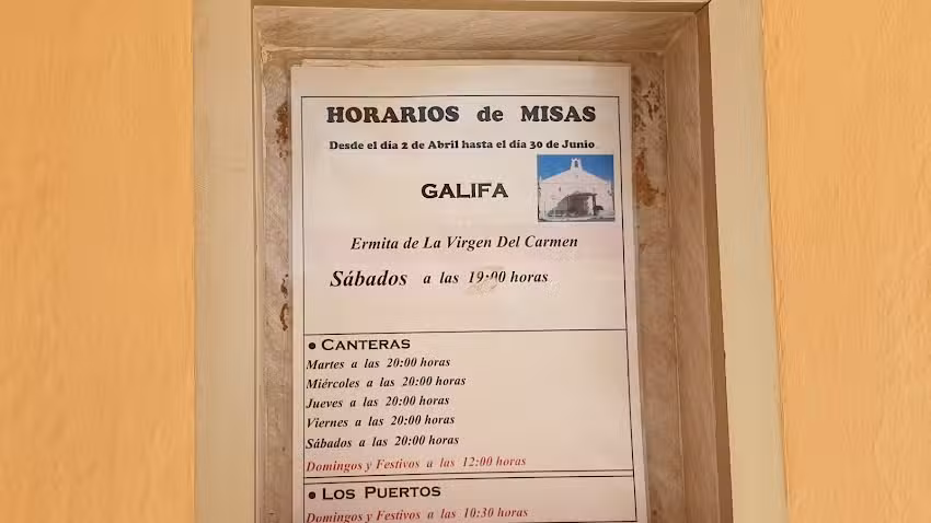 Ermita de la Virgen del Carmen de Galifa