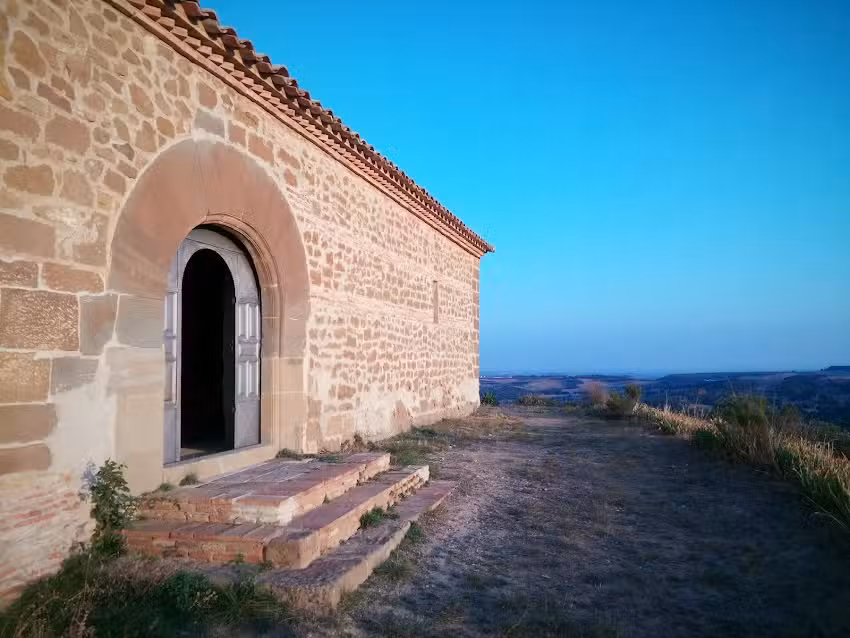 Ermita de San Ant&oacute;n de Lascellas.
