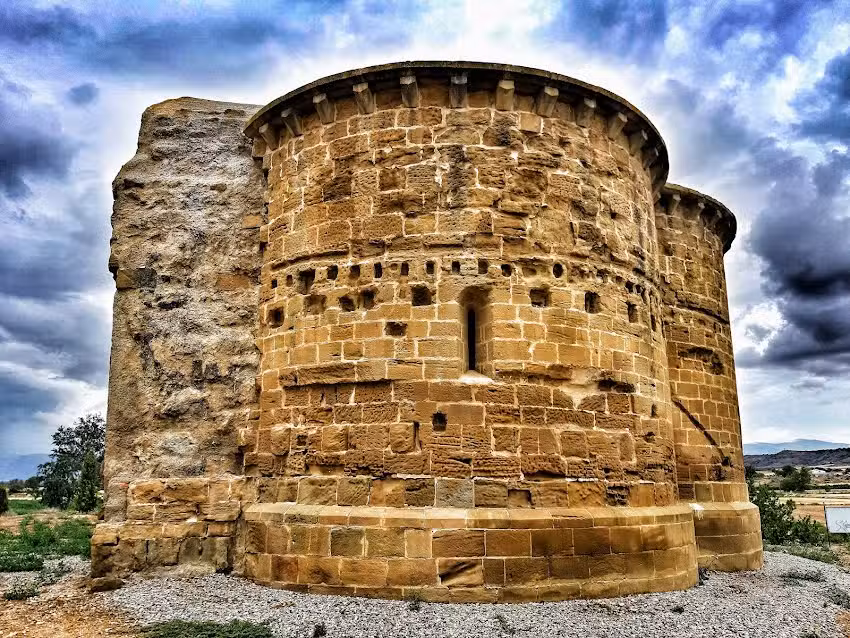 Ermita Virgen de los Dolores, siglo XII, Monflorite (Huesca).