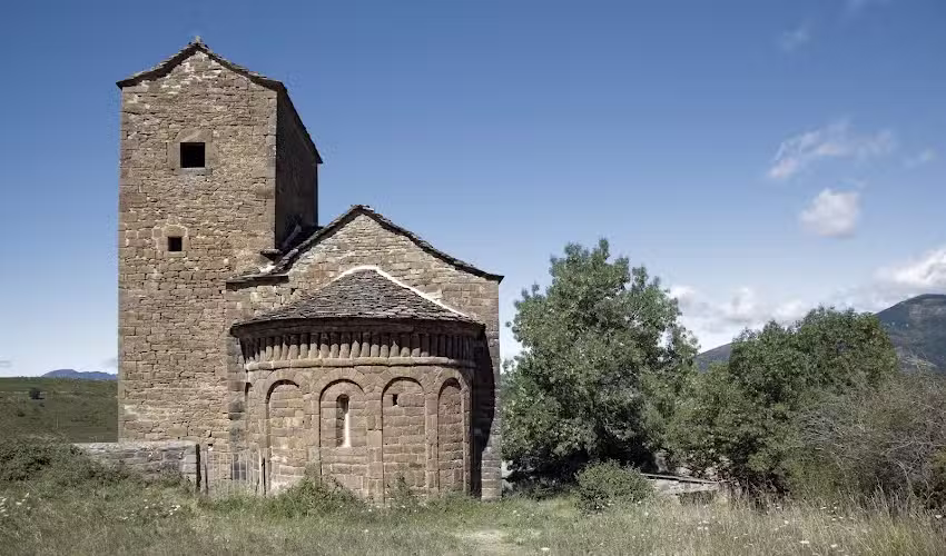 Iglesia de San Andr&eacute;s de Satu&eacute; (ruta de las Iglesias del Serrablo)