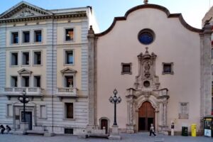 Iglesia de San Pedro ( en la plaza San Francisco,en Lleida, centro)
