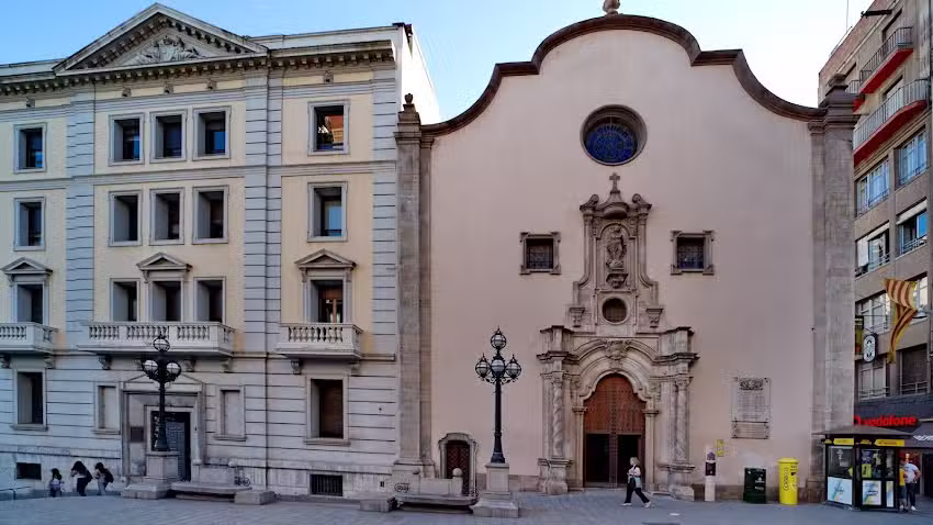 Iglesia de San Pedro ( en la plaza San Francisco,en Lleida, centro)