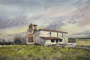 Iglesia de Santa Olaia y San Mam&eacute;s.