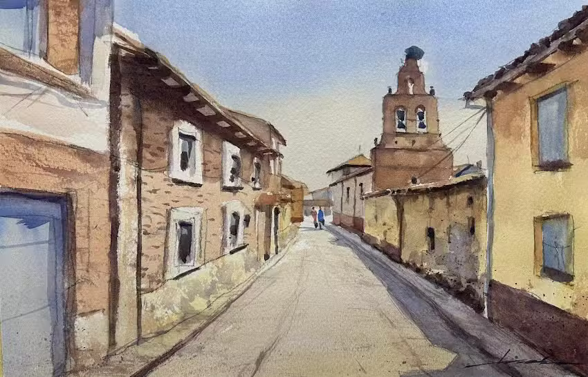 Iglesia de Valdefresno.