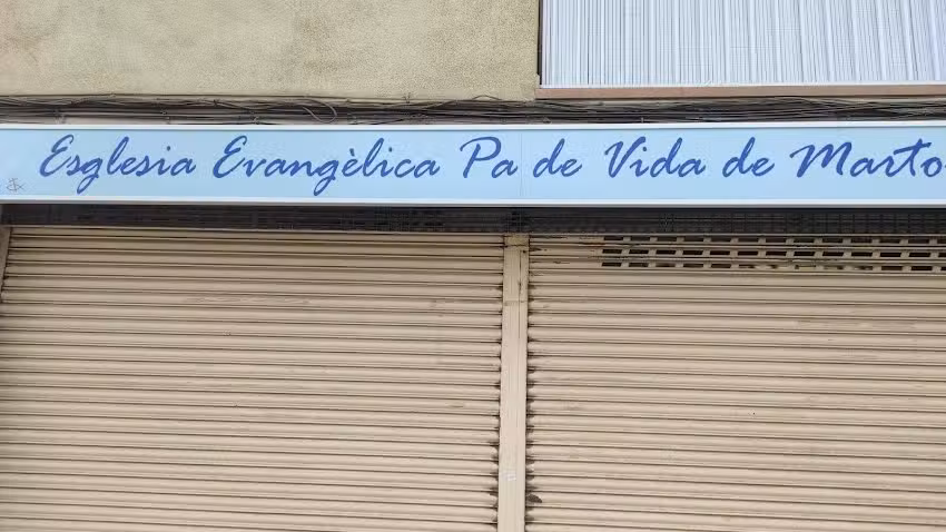 Iglesia evang&eacute;lica Pan de Vida de Martorelles