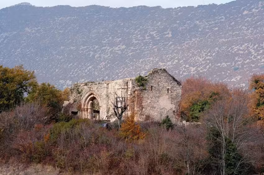 Ruinas de la Ermita de Donamar&iacute;a
