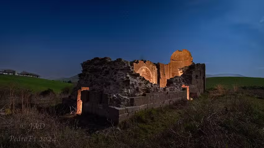 Ruinas de la ermita de Lizaberr&iacute;a