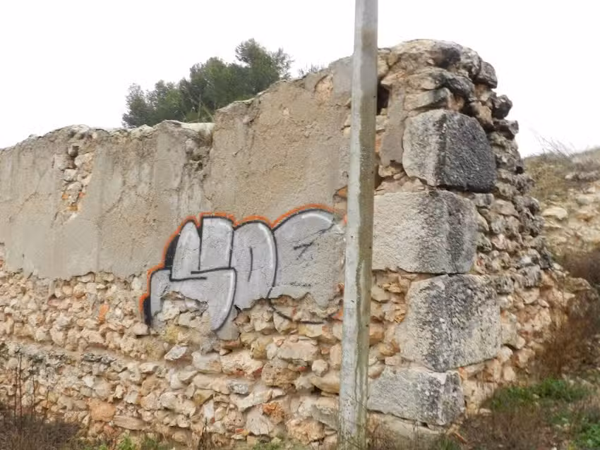 Ruinas de la Ermita del Sant&iacute;simo Cristo