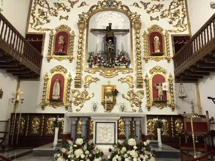 Santuario del Santo Cristo del Bosque. Iglesia De Santa Mar&iacute;a