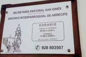 Secretaria Parroquial San Gin&eacute;s