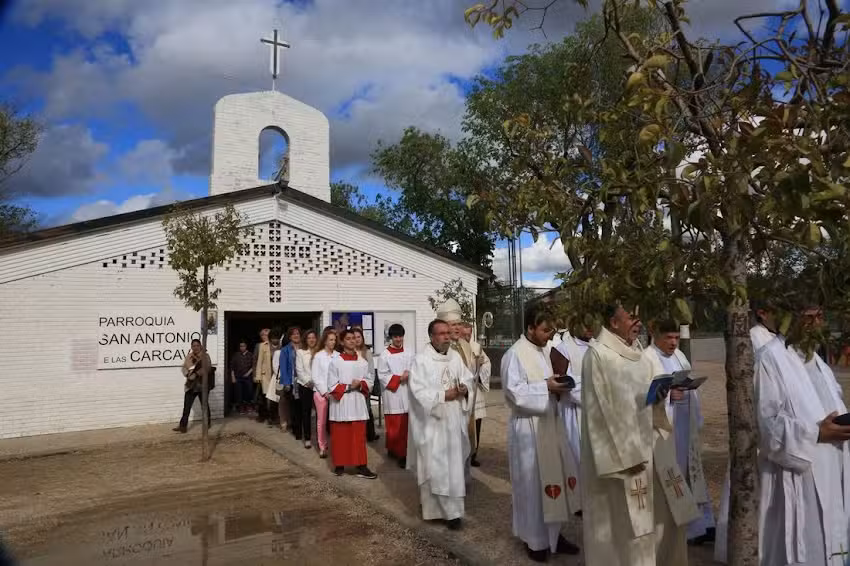 Templo antiguo de la Parroquia San Antonio de las C&aacute;rcavas/Valdebebas